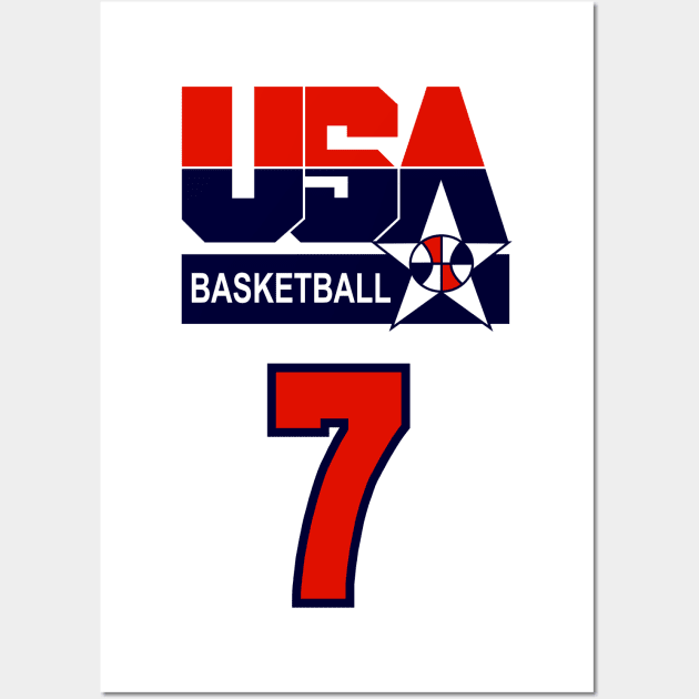 USA DREAM TEAM 92 - Bird Wall Art by Buff Geeks Art